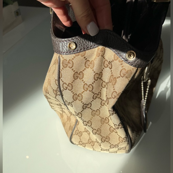 Gucci GG Canvas Sukey Medium Tote - Picture 9 of 15